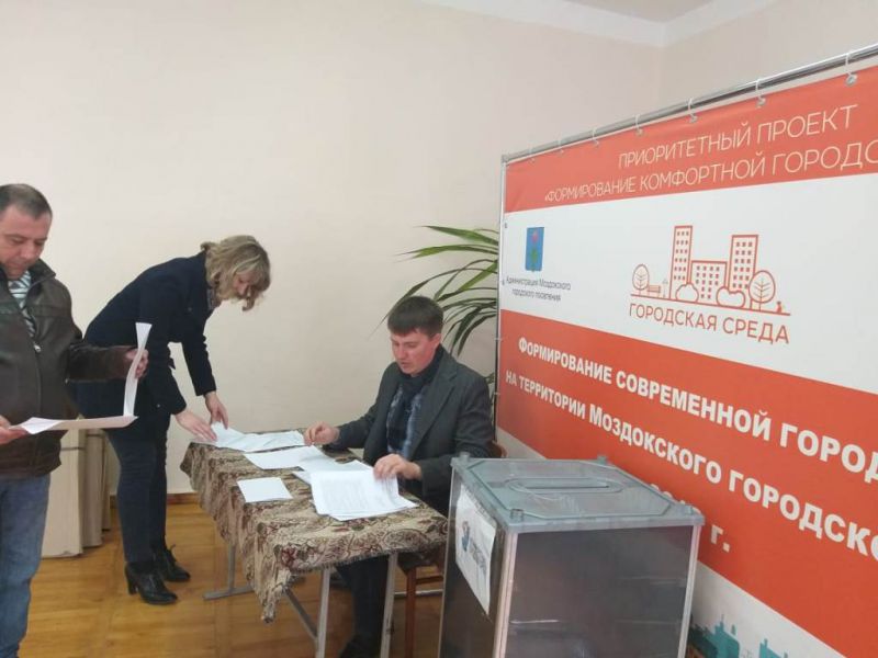Рейтинговое голосование по общественным территориям МО Моздокского городского поселения